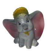 Vintage Anthropomorphic Baby Dumbo Disney Yellow Bonnet Ceramic Elephant... - £21.47 GBP