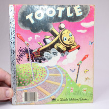 VINTAGE Tootle 1945 A Little Golden Book Hardcover Book Rare Children&#39;s Book - $3.99