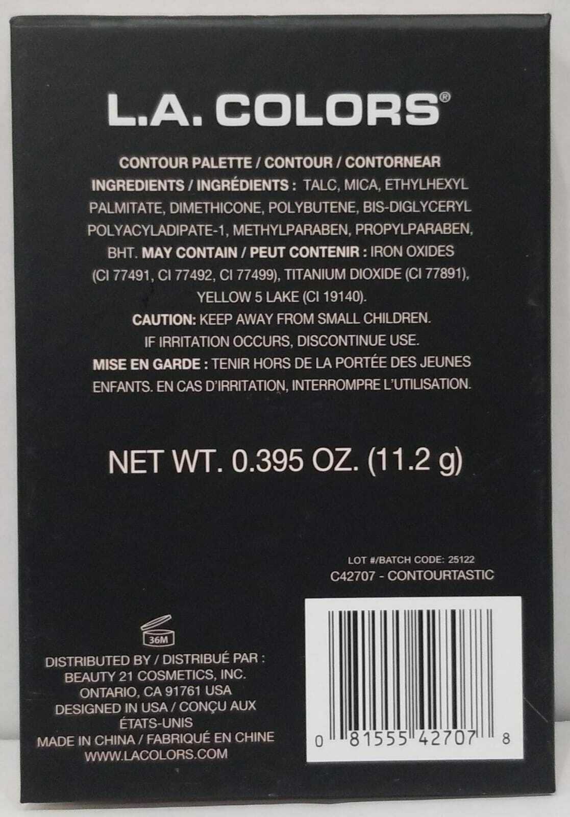 L.A. Colors Contourtastic 5 PC Contour Booklet (LOC RM-8-1) Item image 3