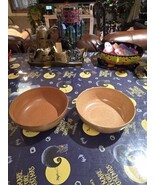 Lot Of 2 Vintage Ellingers Agatized Wood Bowl 75 Sheboygan Wisconsin - €19,71 EUR Lot Of 2 Vintage Ellingers Agatized Wood Bowl 75 Sheboygan Wisconsin - €19,71 EUR