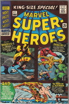 Marvel Super-Heroes King-Size Special Comic Book #1 Marvel Comics 1966 VERY FN+ - $120.86