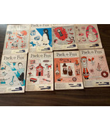 Vintage Pack-o-Fun Scrap Craft Magazine 1965 Lot of 8 issues - £14.90 GBP