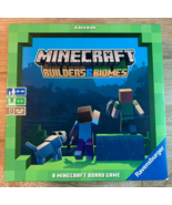 Minecraft Builders &amp; Biomes Strategy Board Game Ravensburger 2019: COMPLETE - £14.97 GBP