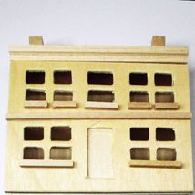 Miniature 1/144 Tiny Toy Dollhouse t8461 Unfinished House - £7.43 GBP
