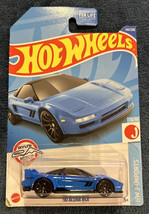 2022 Hot Wheels #144 HW J-Imports 6/10 &#39;90 ACURA NSX Blue Car 1/64 - £5.31 GBP