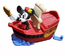 McDonald&#39;s Happy Meal #7 Minnie Mouse Runaway Railway Pirates of the Car... - $12.97