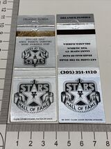 2 Vintage Matchbook Covers STARS HALL of FAME Giant Movie TV-Wax Museum ... - $9.90