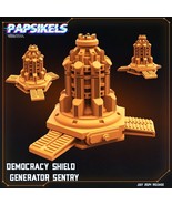 3D Printed Papsikels Democracy Shield Generator Sentry July 2024 Scifi 2... - €8,40 EUR+