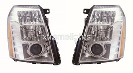 Cadillac Escalade 2011 2012 Pair Xenon Hid Headlights Head Lamps Lights - £725.39 GBP