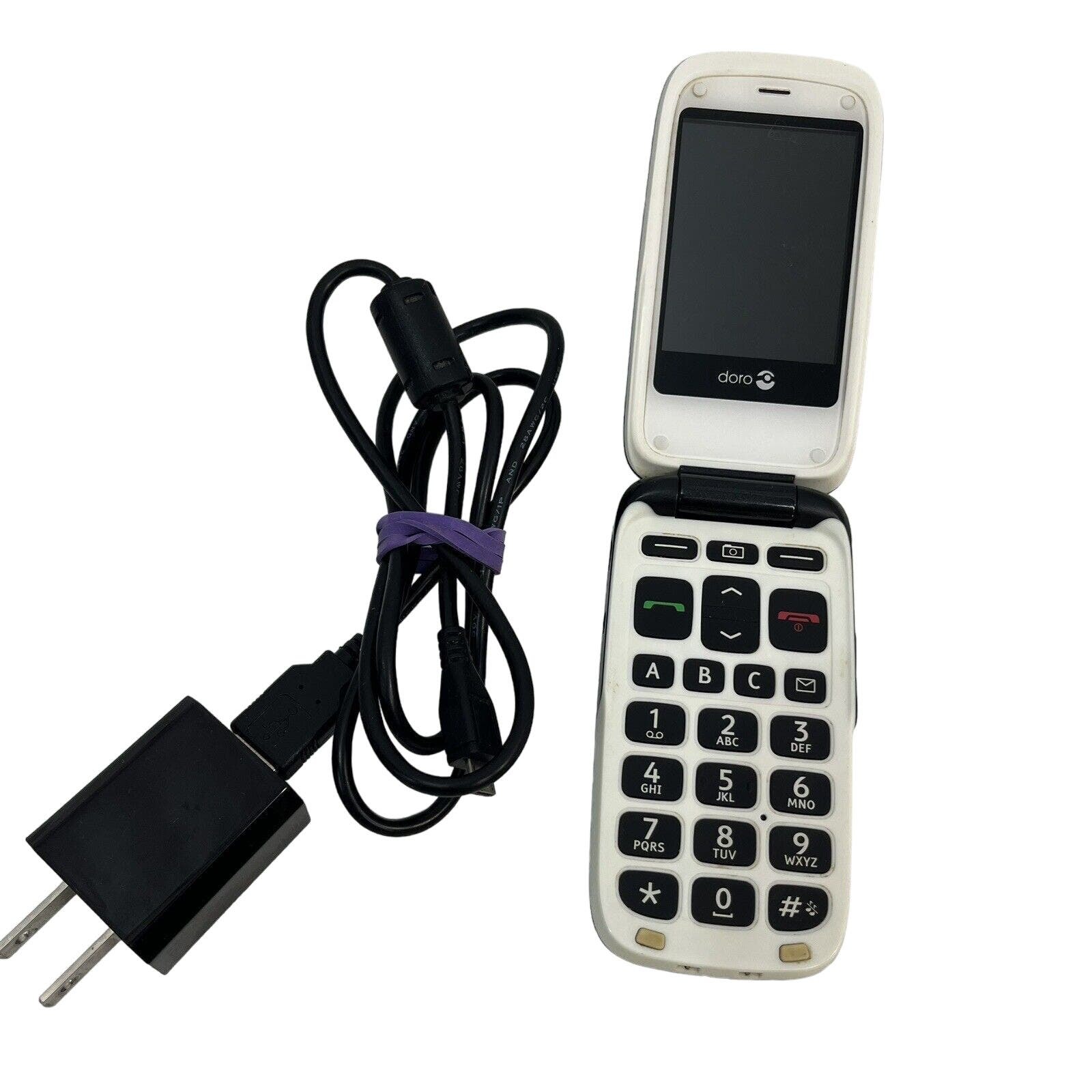 Doro PhoneEasy 618 Camera SENIOR 3G GSM Flip CONSUMER CELLULAR Cell Phone Parts - $8.95