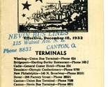Gold Star Lines Bus Company Time Tables Cleveland Akron Canton Wheeling ... - $74.44