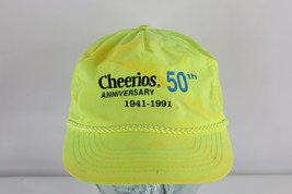 Vintage 90s Distressed Spell Out 50th Anniversary Cheerios Cereal Snapba... - $19.75