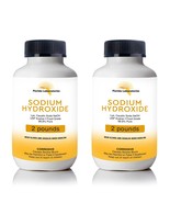 Sodium Hydroxide, 4 Lbs (Pounds), Beads, 99.9% Pure Food Grade, Caustic ... - $43.89 CAD