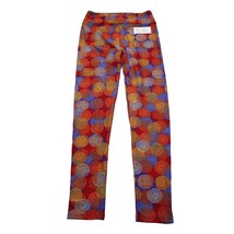 Lularoe Pants Womens One Size Multicolor Geo Print Comfy Casual Pull On ... - £18.22 GBP