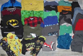 Boys Clothing Lot 7-8 Pants Shirts Sweaters Old Navy Under Armour Puma M... - $69.13 CAD