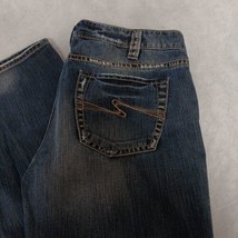 Silver Jeans Aiko Blue Jeans 33x33 Dark Wash Bootcut - £22.94 GBP