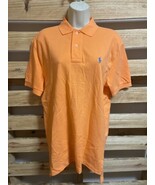 Polo Ralph Lauren Orange Polo Shirt Men&#39;s Size Small KG Casual Careerwear - $187.97 MXN