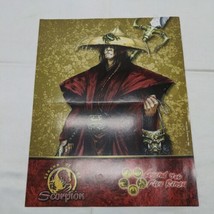 Legend Of The Five Rings Season Of The Scorpion Informational Pamphlet - £15.98 GBP