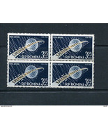 Romania 1958 Block of 4 MNH Sputnik  13539 - £7.78 GBP