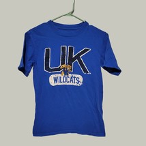 University of Kentucky Wildcats Shirt Mens Small Blue Short Sleeve NCAA Casual - £11.07 GBP