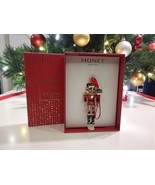 Monet Enamel on Brass 2024 Nutcracker Annual Christmas Ornament NIB - $454.60 MXN