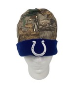 NFL &#39;47 Indianapolis Colts Camouflage Blue Band Beanie Winter Knit Hat - £19.37 GBP