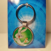Bugs Bunny Looney Tunes Metal Keychain Official Cartoon Collectible Keyring - £9.60 GBP