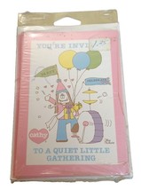 SEALED 1982 Cathy Guisewite Cartoon Party 8 Party Invitations Y16 - £7.82 GBP