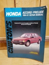 Chilton&#39;s Repair Manual Honda Accord/Prelude 1984-91 All US/Canadian Models - £15.86 GBP