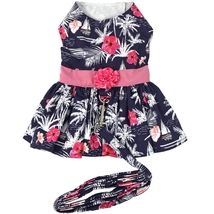 Moonlight Sails Hawaiian 100% Cotton Dog Dress with Matching Leash Sizes... - €15,11 EUR