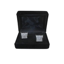 Men J.Valintin Cufflinks by Vitorofolo for French Cuff Shirt V39-70 Silver image 5