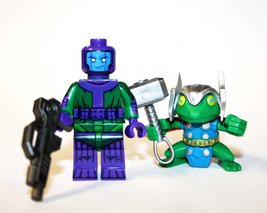 Kang the Conqueror with Thor Frog Loki TV Show Custom Minifigure From US - $6.00