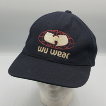 Vintage Wu Wear Black Snapback Hat Cap Rap Hip Hop Wu Tang Clan - £62.29 GBP