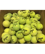 100 CLEAN USED PENN TENNIS BALLS - FREE SHIPPING - ACTUAL BALLS BEING SH... - $33.88