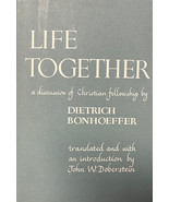 DIETRICH BONHOEFFER - LIFE TOGETHER - 1ST ED. - 1954 - Hardback w/dj - $123.75