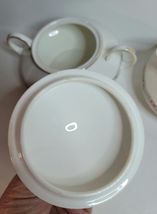 Pope Gosser China la Belle Sugar Bowl & Creamer image 4