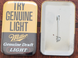 Miller Genuine Draft Light 2-3/4 x 1-1/2&quot; Pinback Button - £3.95 GBP