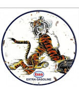 Esso tiger oil gas station faux vintage ad steel metal sign - $124.97 CAD