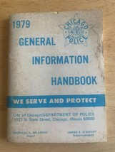 1979 Chicago Police Department General Information Handbook - £117.50 GBP