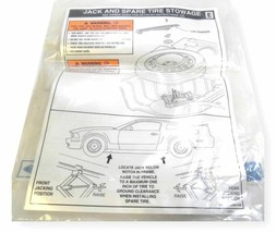 Ford OEM 5F9Z-17A083-AA Jack &amp; Tire Decal - $12.15