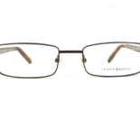 Jhane Barnes Eyeglasses Frames Equivalent BR Brown Rectangular 51-18-135 - $59.39