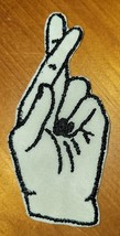 Fingers Crossed - Iron On/Sew On Patch 10813 - £4.65 GBP