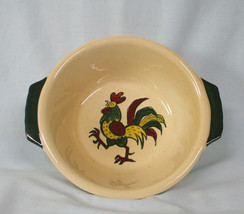 Metlox Poppytrail California Provincial Rooster 8 1/2&quot; Round Serving Bowl - £11.66 GBP