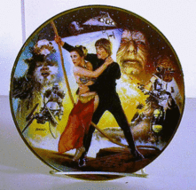 Star Wars The Return of the Jedi Trilogy Collection China Plate 1992 COA BOXED - £30.43 GBP