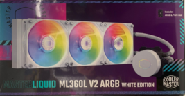 Cooler Master - MLW-D36M-A18PW-RW - Master Liquid ML360L Argb V2 - White Edition - £136.50 GBP