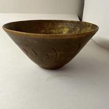Hand Spun Pottery Bowl Signed By Artist - $29.99