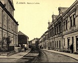 Street View Žumberk Czech Republic UNP 1DB Postcard L1 - $6.88