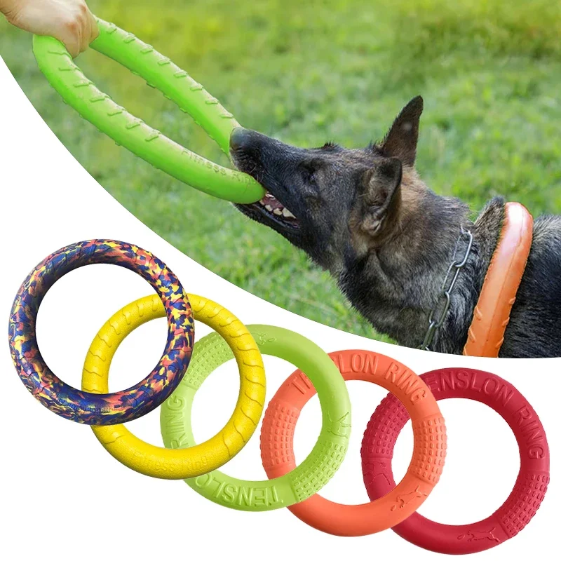 T flying discs eva dog training ring puller resistant toys for dogs floating puppy thumb155 crop