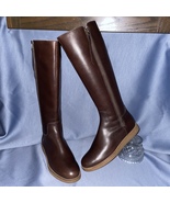 COLE HAAN Brown Waterproof Leather Tall Boot AUDEN TALL GRAND.OS, Women ... - £71.05 GBP