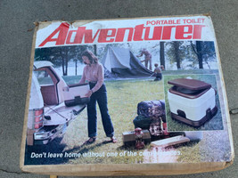 VTG Adventurer Portable Toilet. Never Used, Just Stored Away - £66.76 GBP